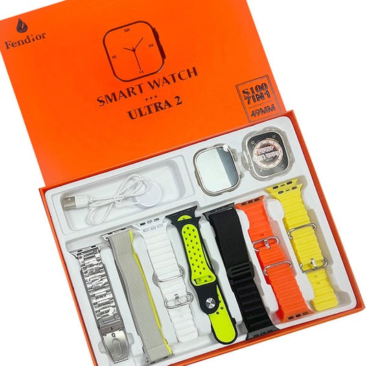 S100 Ultra 9 Smartwatch 7 Straps