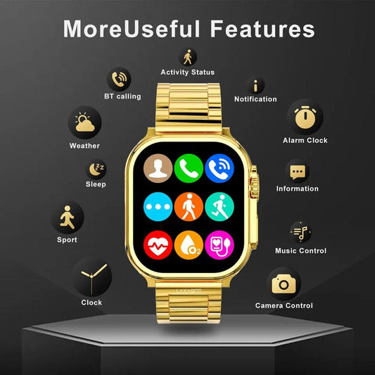 Golden Ultra Watch Combo Set