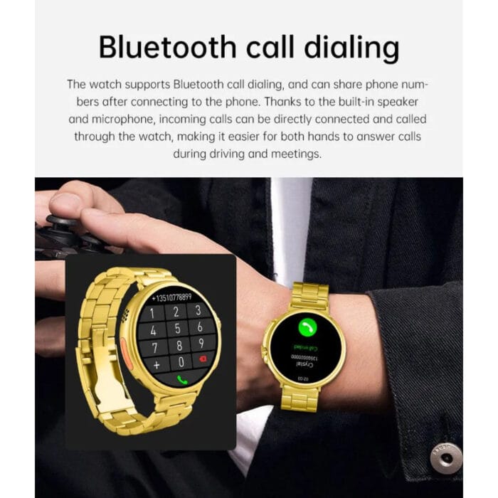 Golden Ultra Watch Combo Set