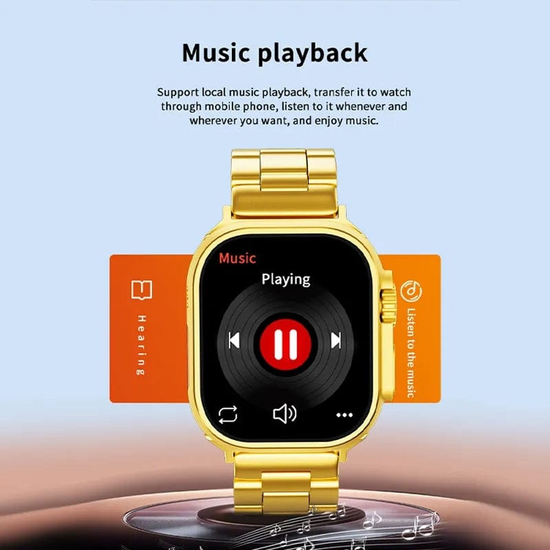 Golden Ultra Watch Combo Set
