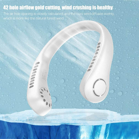 Rechargeable Neck Hanging Fan